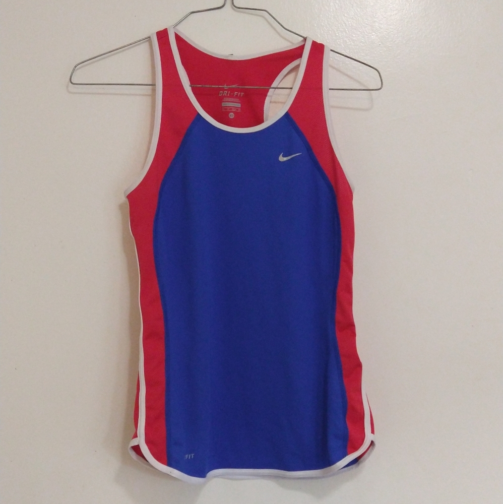 Nike Dri-FIT razorback top size extra small color